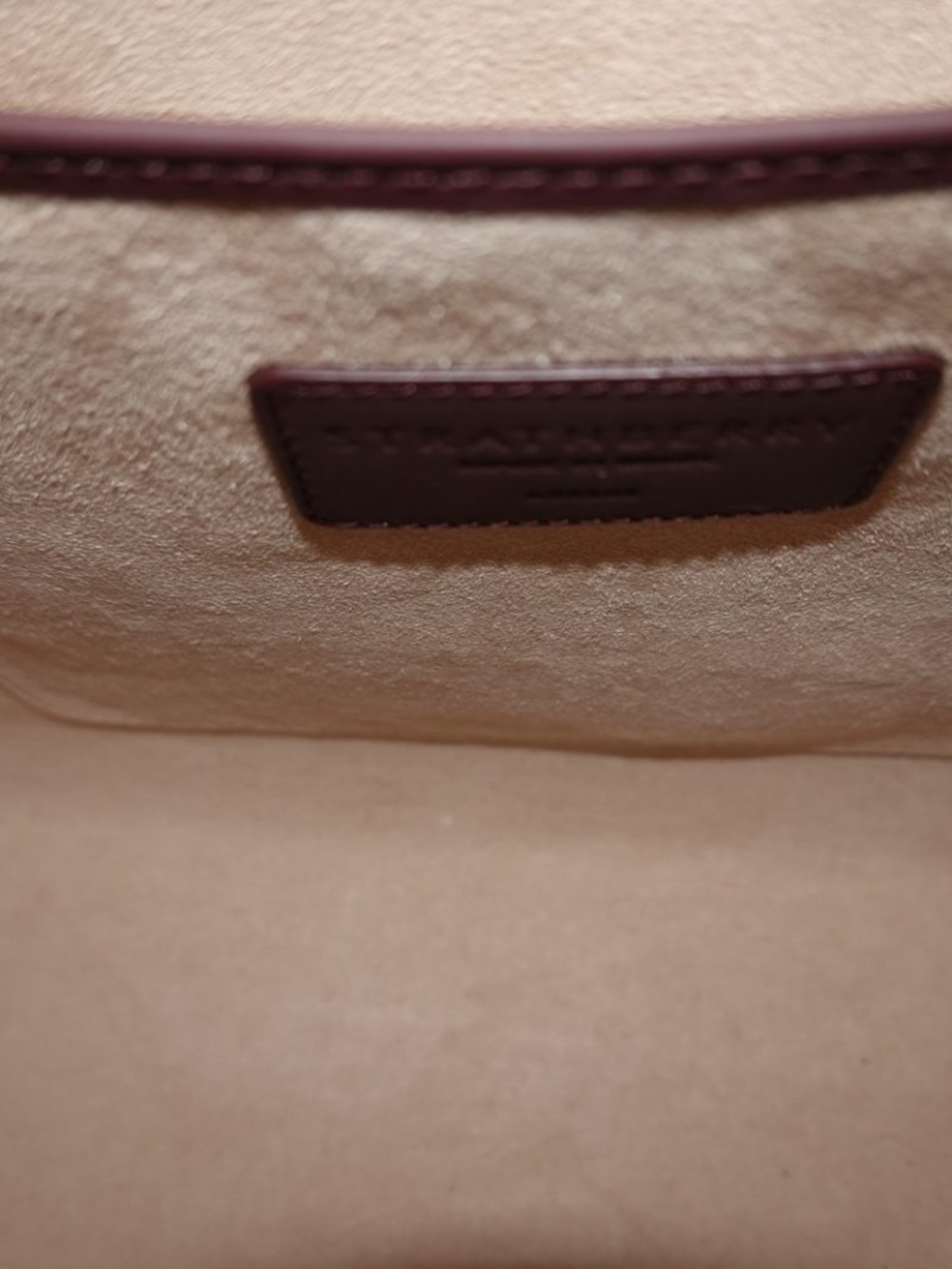 The Strathberry Tote - Bridle Leather Burgundy - Picture 7 of 7